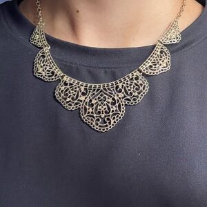 Bay to Baubles Hudson Filigree Collar Necklace